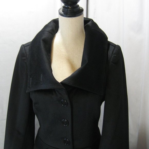Burberry Black Cashmere Coat - Picture 4 of 12